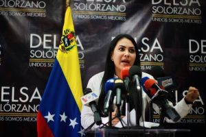 Delsa Solórzano exigió al CNE permitir inscripción de candidato presidencial de la Unidad