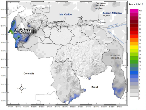 Inameh prevé cielo despejado sin lluvias en gran parte de Venezuela este #27Mar