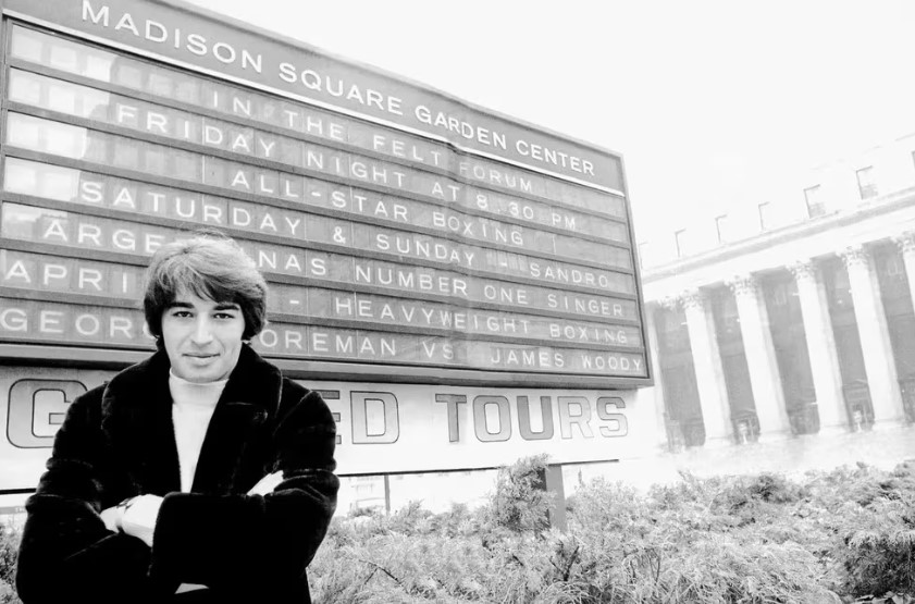 Las dos noches históricas en Nueva York de Sandro, el primer latinoamericano que cantó en el Madison Square Garden