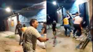 Detenidos dos GNB por desenfundar sus armas contra una comunidad en Cumaná (VIDEO)