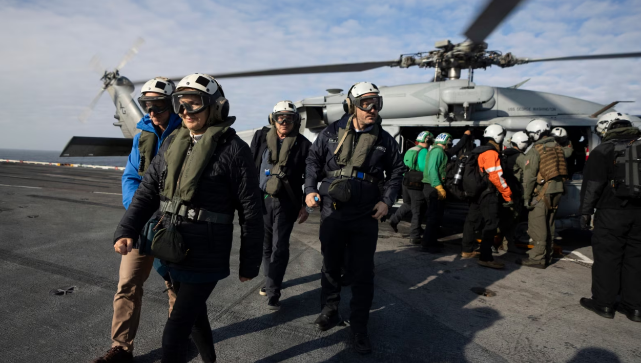 Argentina y EEUU reforzaron su alianza con ejercicios navales conjuntos en el Atlántico Sur