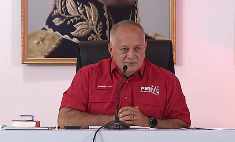 Diosdado Cabello eleva la tensión con la UE: ¿Quiénes son ustedes para decir quién se porta bien o mal?