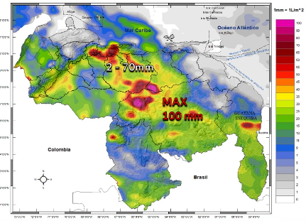 Onda tropical 2 se desplaza sobre el occidente venezolano este #31May