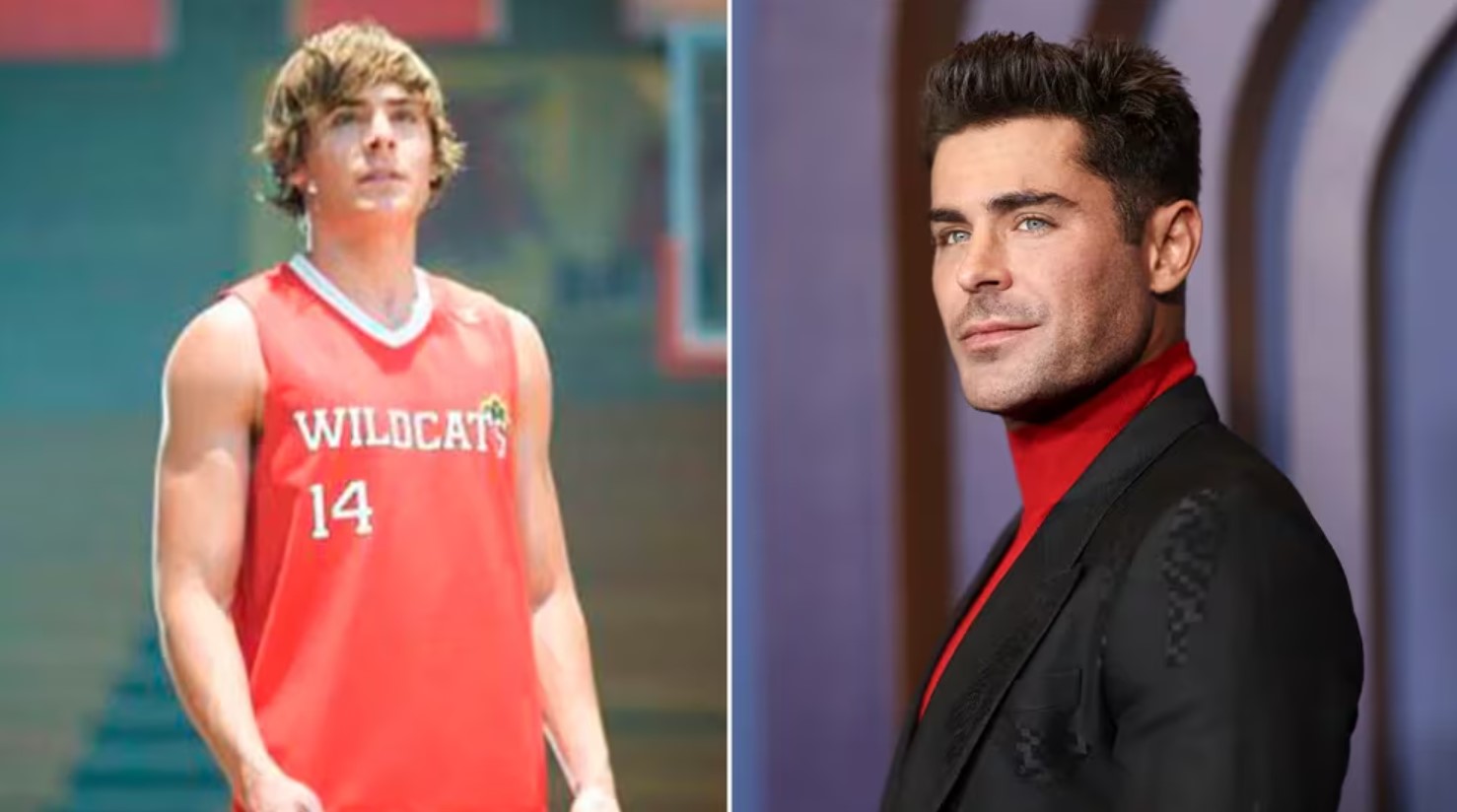 Zac Efron reveló que mucha gente terminó golpeada en una escena de “High School Musical”