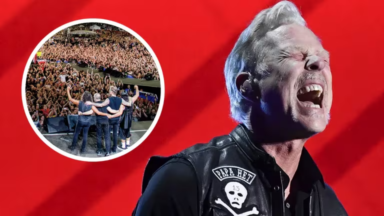 Vocalista de Metallica revela que aún sufre pesadillas antes de iniciar giras con la mítica banda