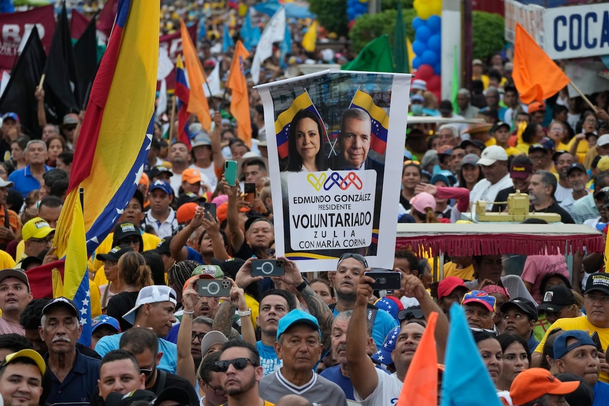 ¿Cómo avanza la campaña electoral del binomio de la oposición Machado-Edmundo González? (Video)