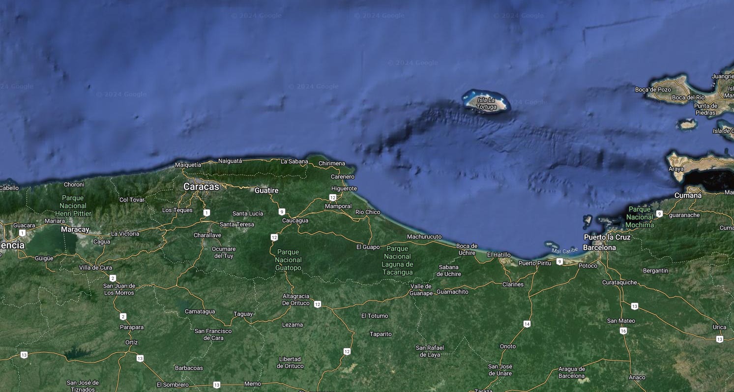 Funvisis registró sismo de 4.2 en La Tortuga: se sintió hasta en Caracas