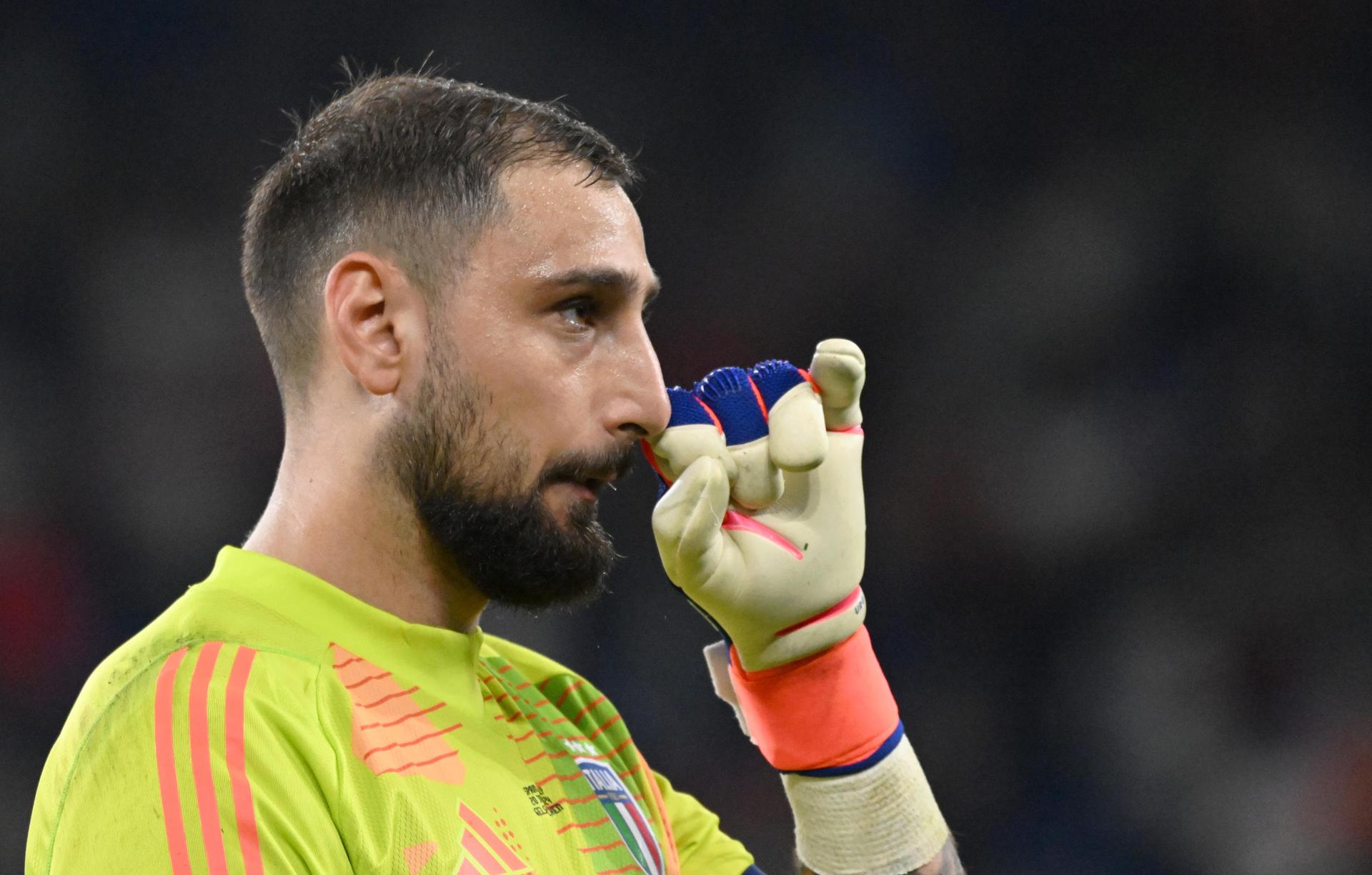 La fuerte crítica de Donnarumma a sus compañeros tras la derrota ante España