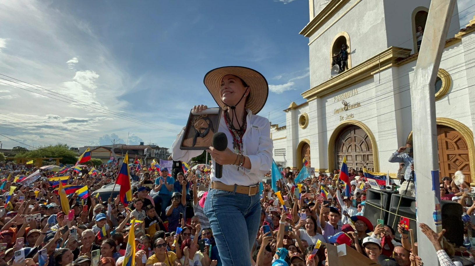 María Corina Machado alertó que “alguien que tiene miedo, quiere meterle miedo a nuestros comanditos”