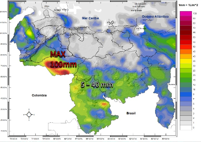 Inameh estima la llegada de la onda tropical número 11 a territorio venezolano este #20Jun