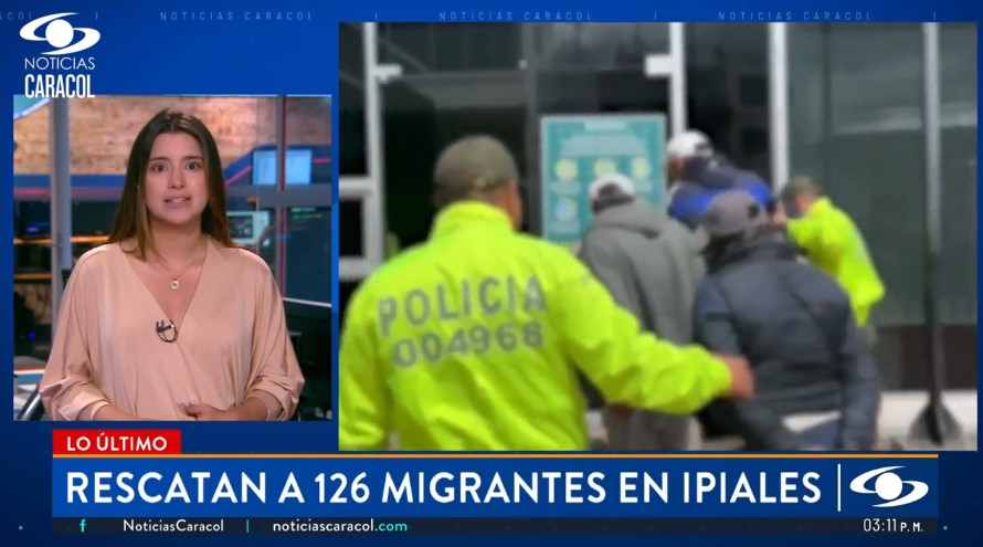 Rescataron en Colombia a más de 100 migrantes engañados por captores que se hacían pasar por el Tren de Aragua