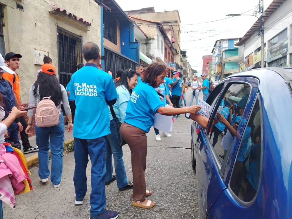 Juventud merideña se volcó a las calles en apoyo a Edmundo González este #12Jun