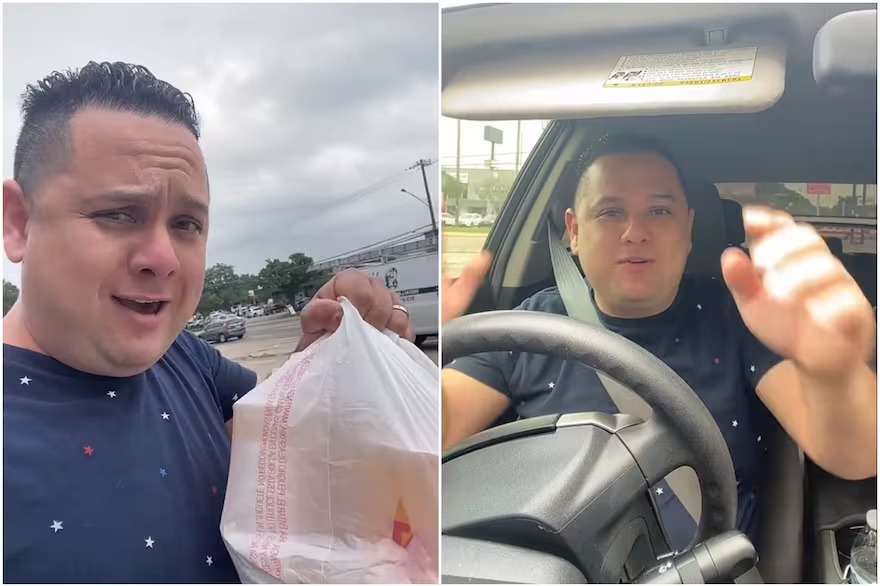 “Es una locura”: venezolano trabaja como repartidor en Texas y reveló la insólita cifra que recibió de propina (VIDEO)