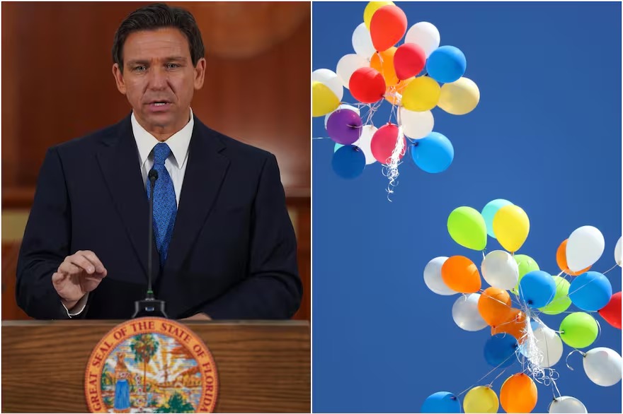 DeSantis firmó una prohibición que impacta en las celebraciones: la multa en Florida es de 150 dólares