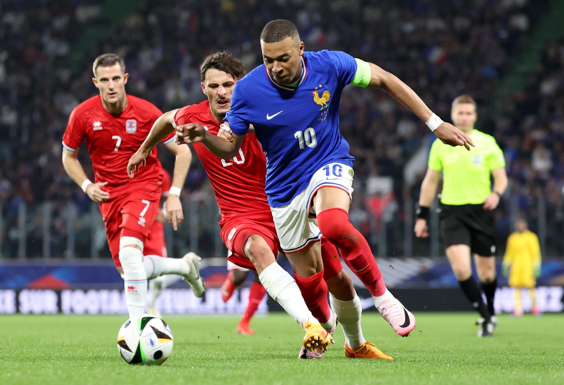 Mbappé dio una exhibición ante Luxemburgo, lo que el Real Madrid desea ver