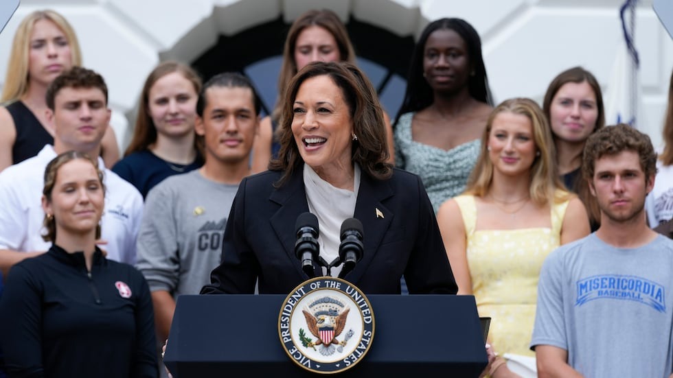 Kamala Harris pronuncia su primer discurso tras la renuncia de Joe Biden a la reelección