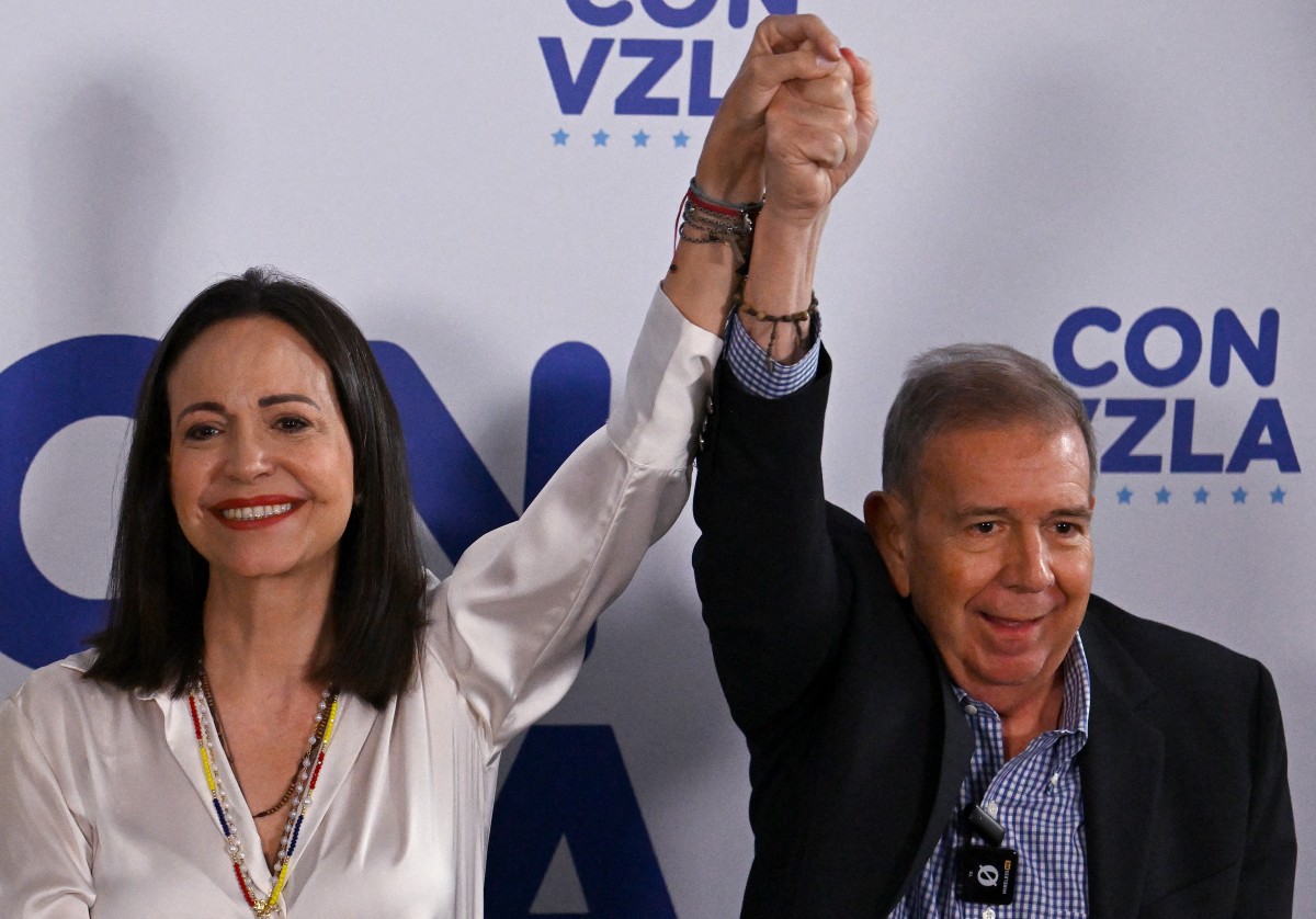 María Corina Machado publicó la página para ver los resultados totalizados con el 81,21% de las actas digitalizadas