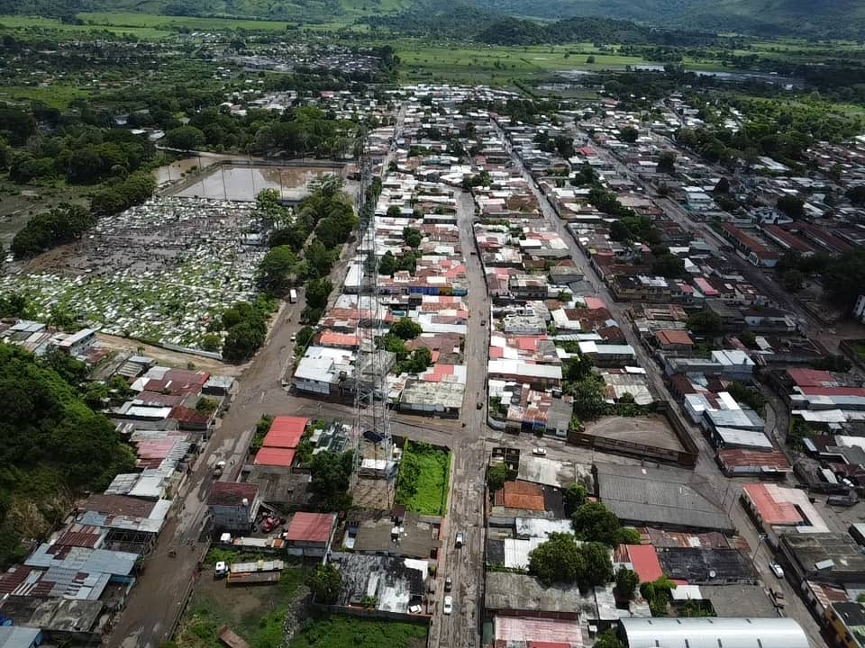 La devastadora imagen de Cumanacoa tras el paso del huracán Beryl