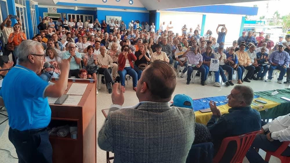 Jubilados y pensionados de Lara ratifican su apoyo a Edmundo González