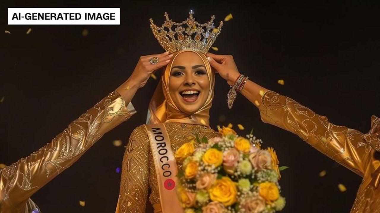 Coronan a la primera reina de belleza realizada con inteligencia artificial