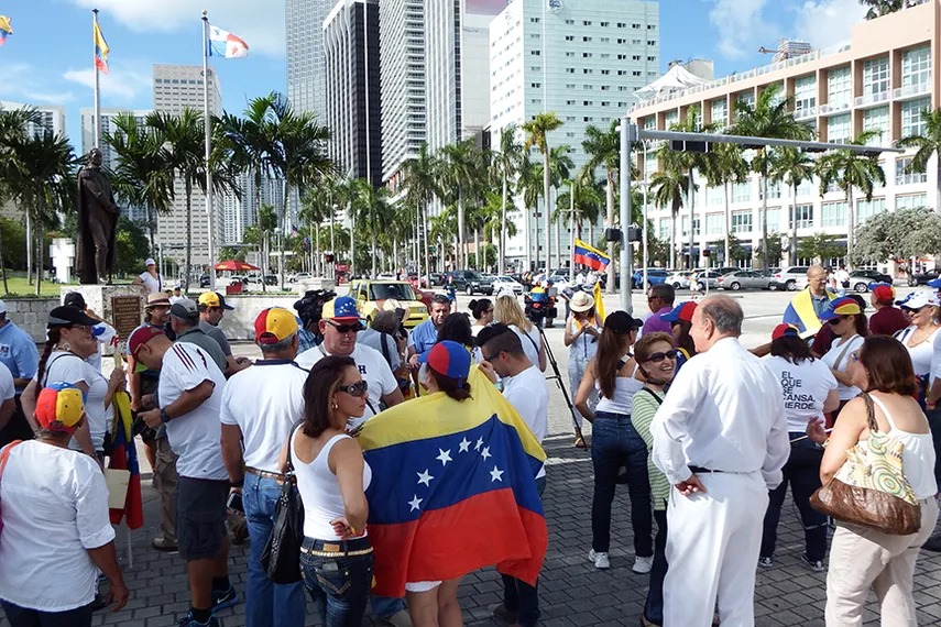 Venezolanos exiliados realizaron asamblea ciudadana en Miami