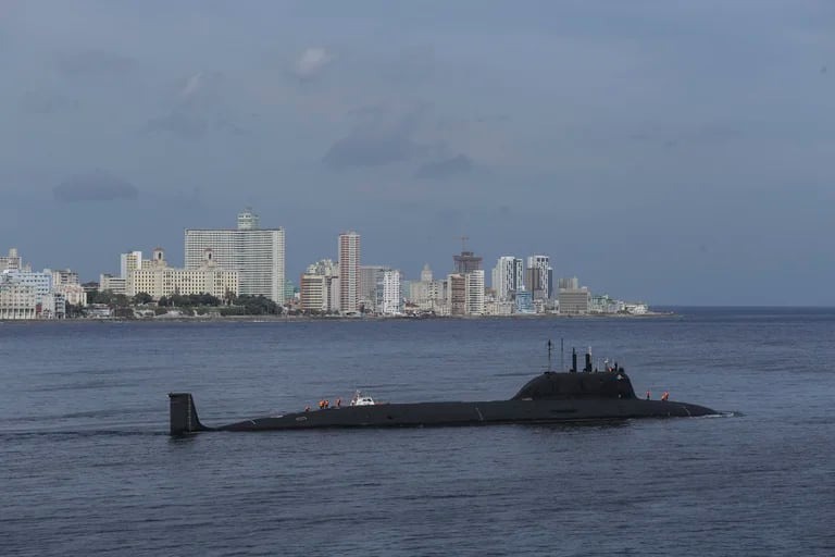 Por segunda vez, tres buques de guerra rusos atracaron en Cuba