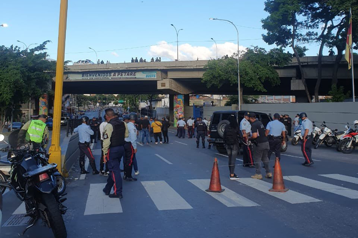 La explosión de una granada en plena vía pública causó alarma en Petare