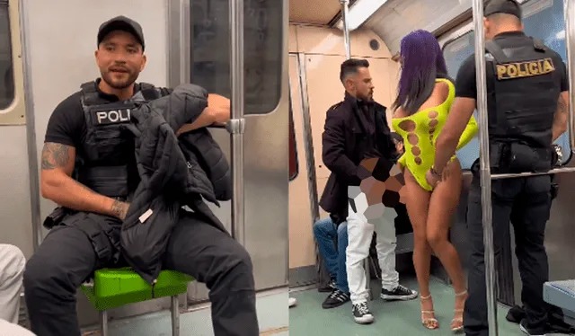 Polémica en México por modelo de OnlyFans que se grabó teniendo sexo en el metro con un “policía”