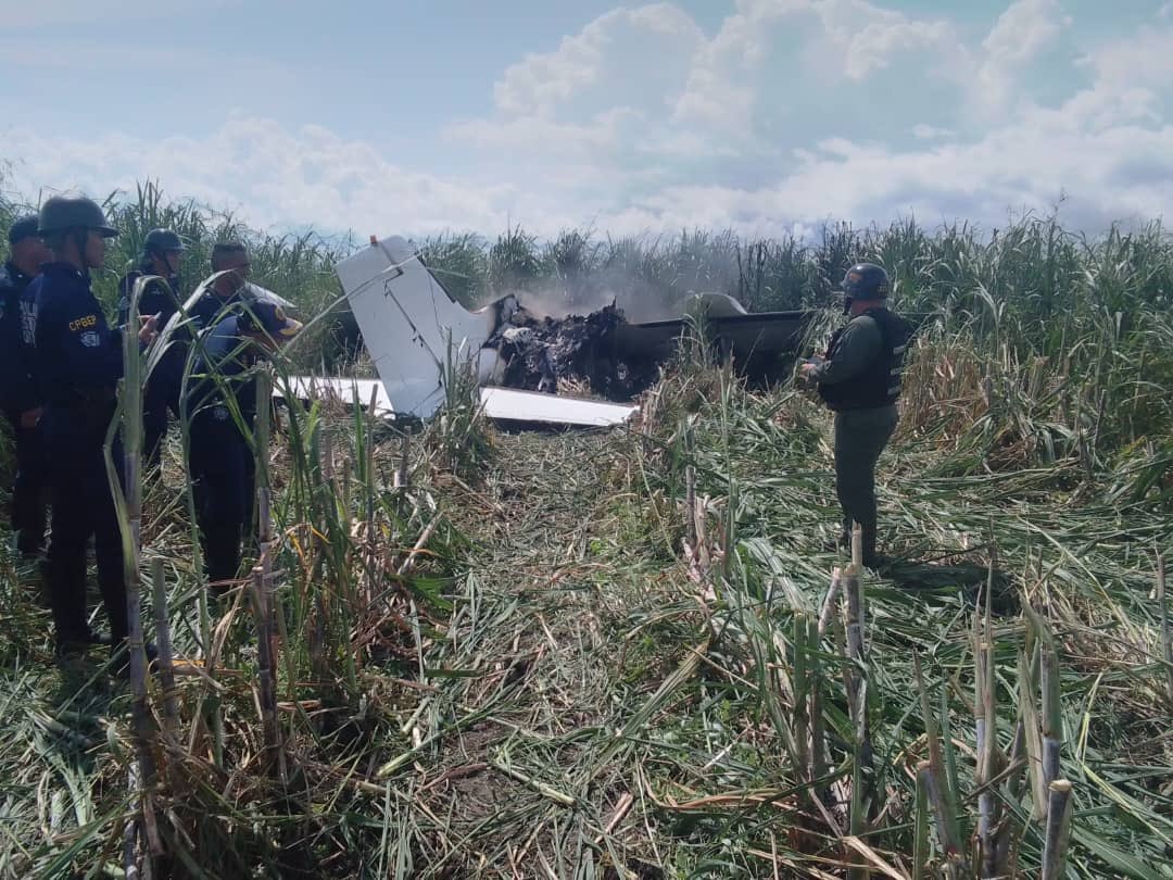 Dos mexicanos se mataron tras estrellar narcoavioneta en Portuguesa