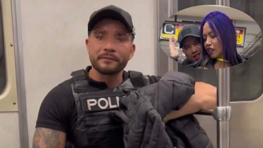 Policía que participó en polémico acto sexual con modelo de OnlyFans en metro de México recibió duro castigo