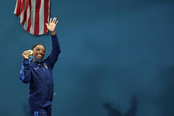 Simone Biles, una leyenda que sigue en aumento tras conquistar otra medalla dorada