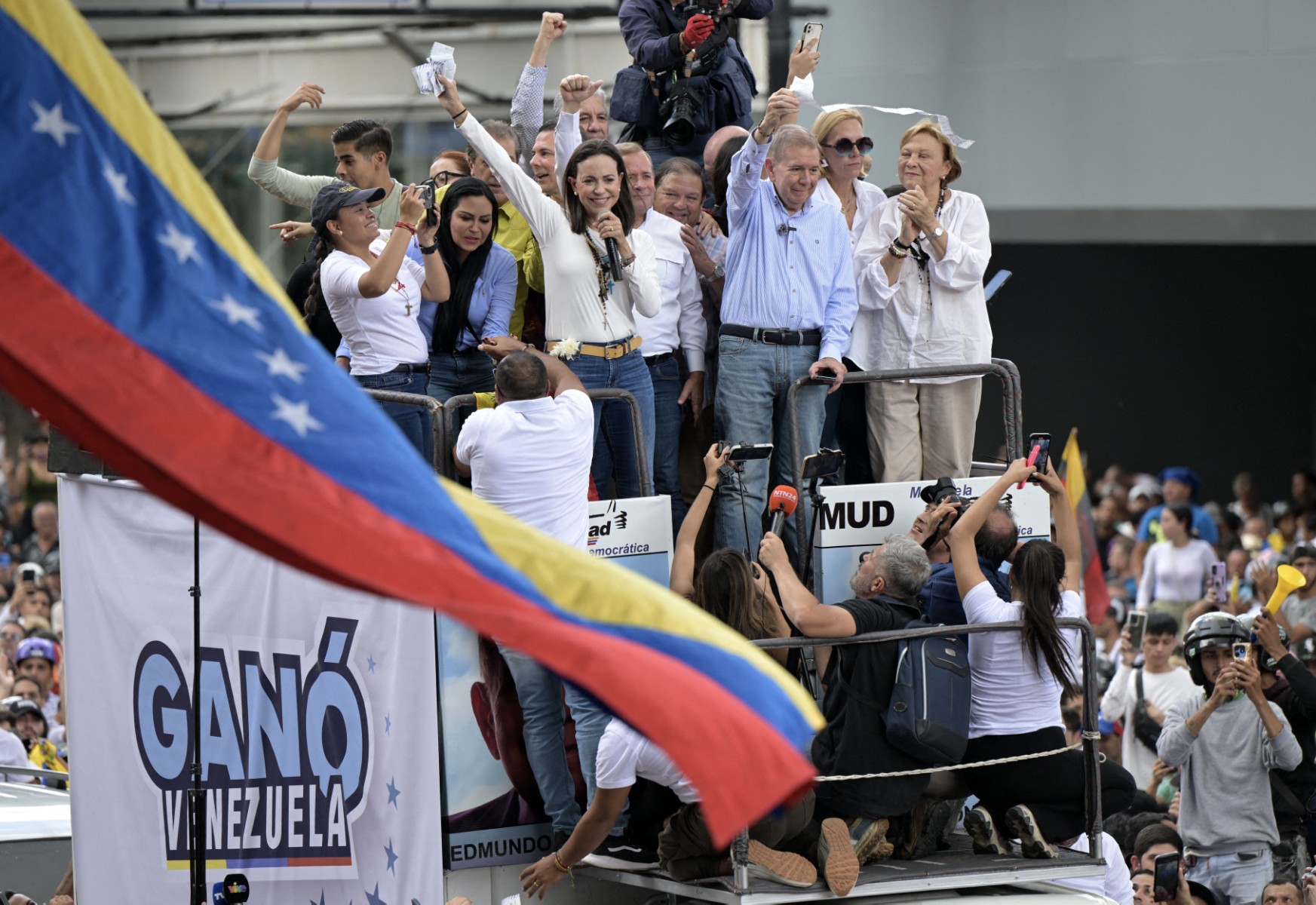 María Corina Machado reitera que Venezuela será libre: Hoy tenemos más fuerza que nunca, seguimos avanzando hasta el final