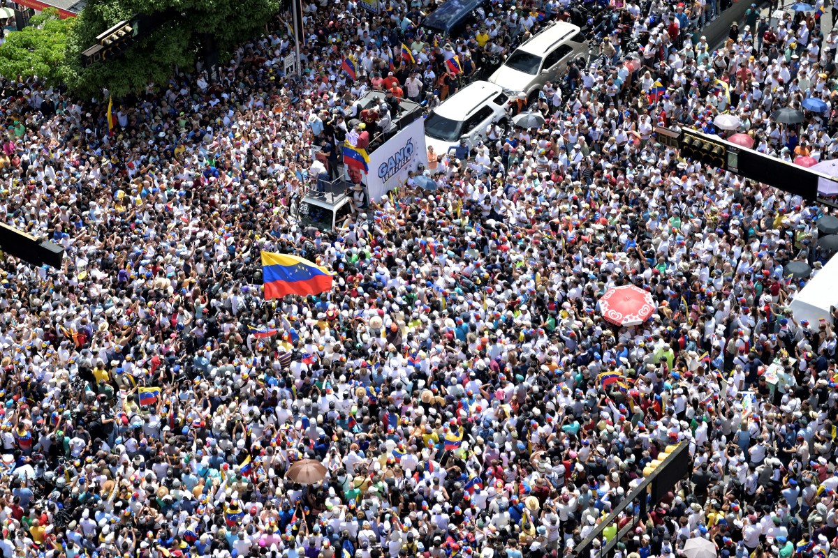 Venezuela sumó más de 220 protestas a favor de Edmundo González en agosto, según el Ovcs