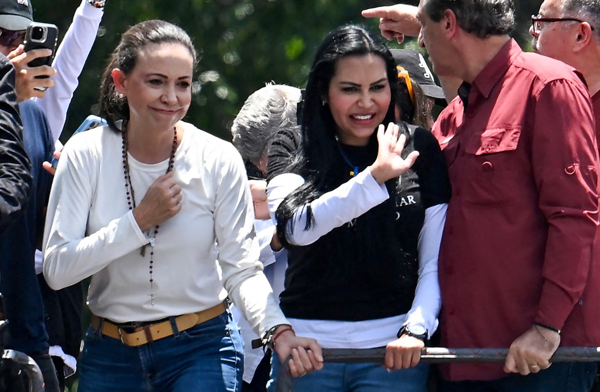 María Corina Machado y Delsa Solórzano, ganadoras del premio Bush-Thatcher a la libertad