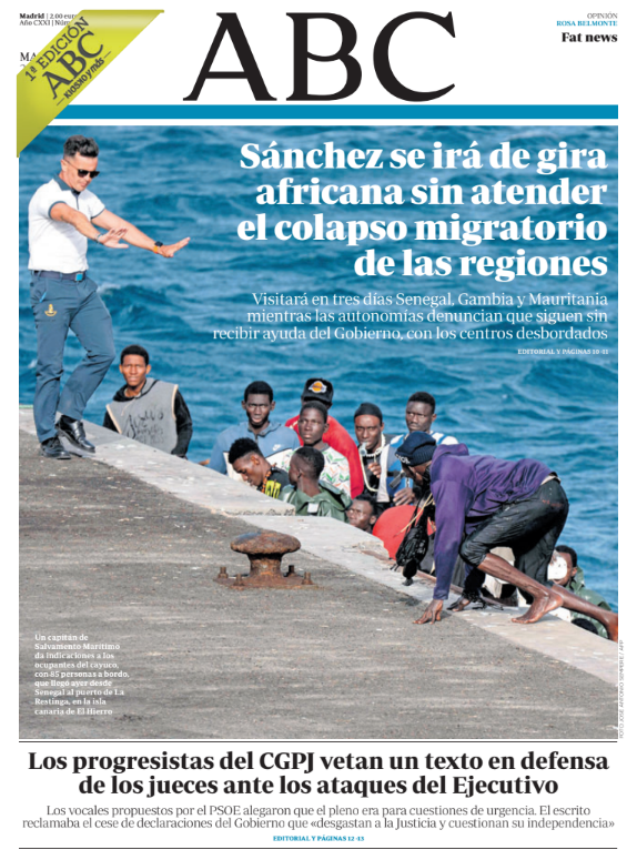 Portadas de la prensa internacional de este martes 20 de agosto de 2024