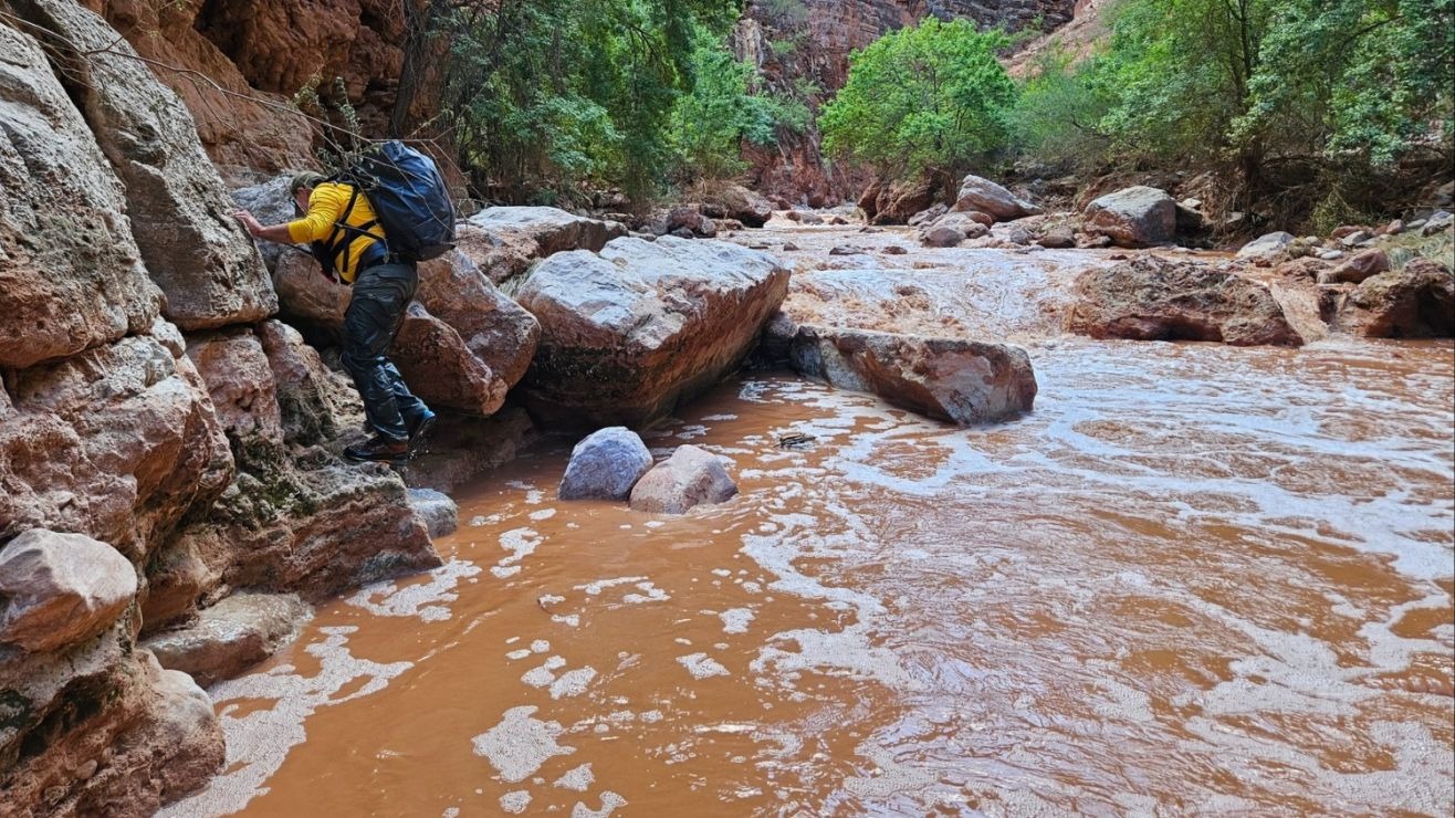 La Guardia Nacional rescató a más de 100 personas en el Gran Cañón por terribles inundaciones