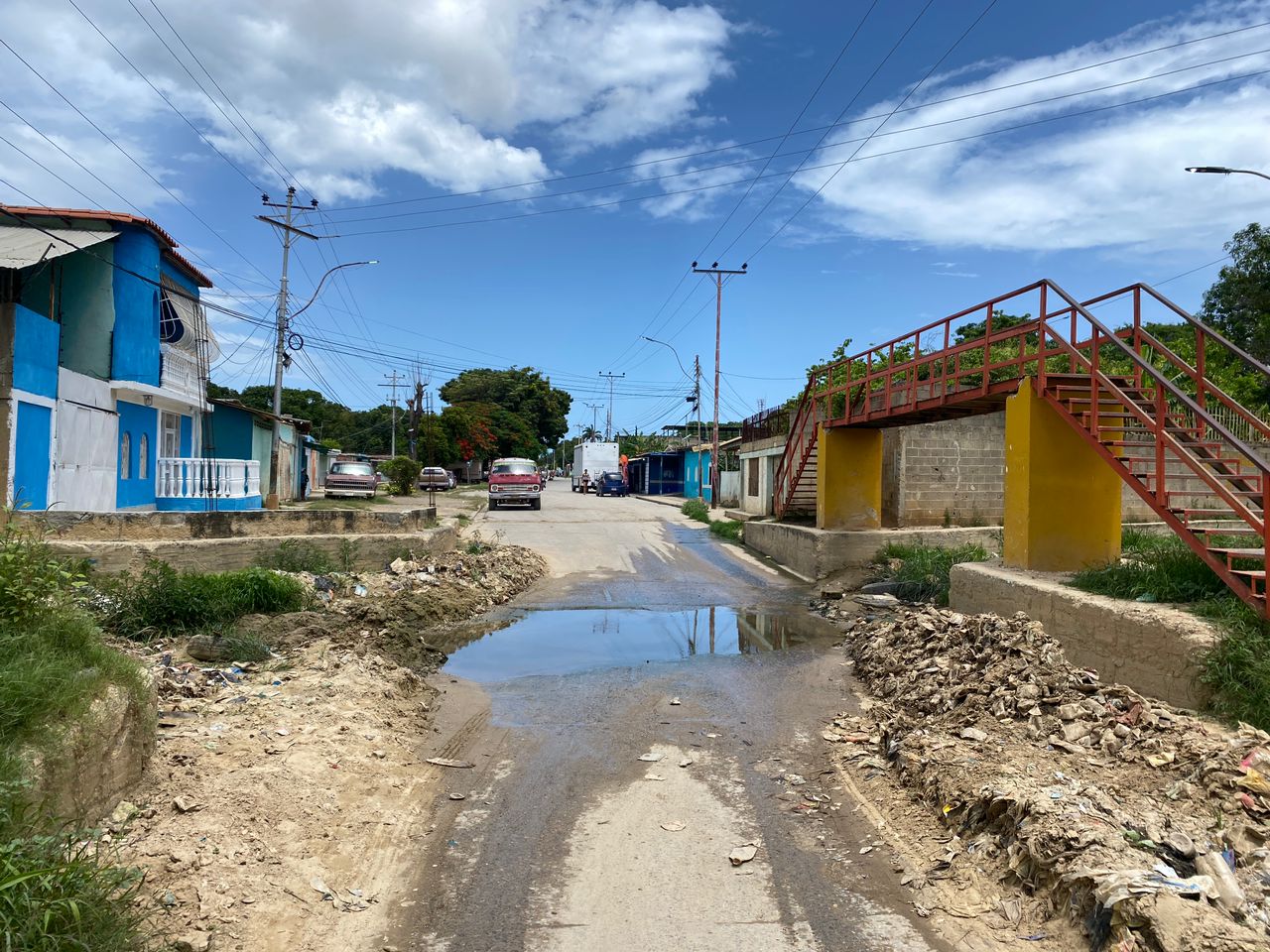 Llegaron las lluvias y los vecinos de Boca de Sabana en Cumaná exigen la limpieza del canal