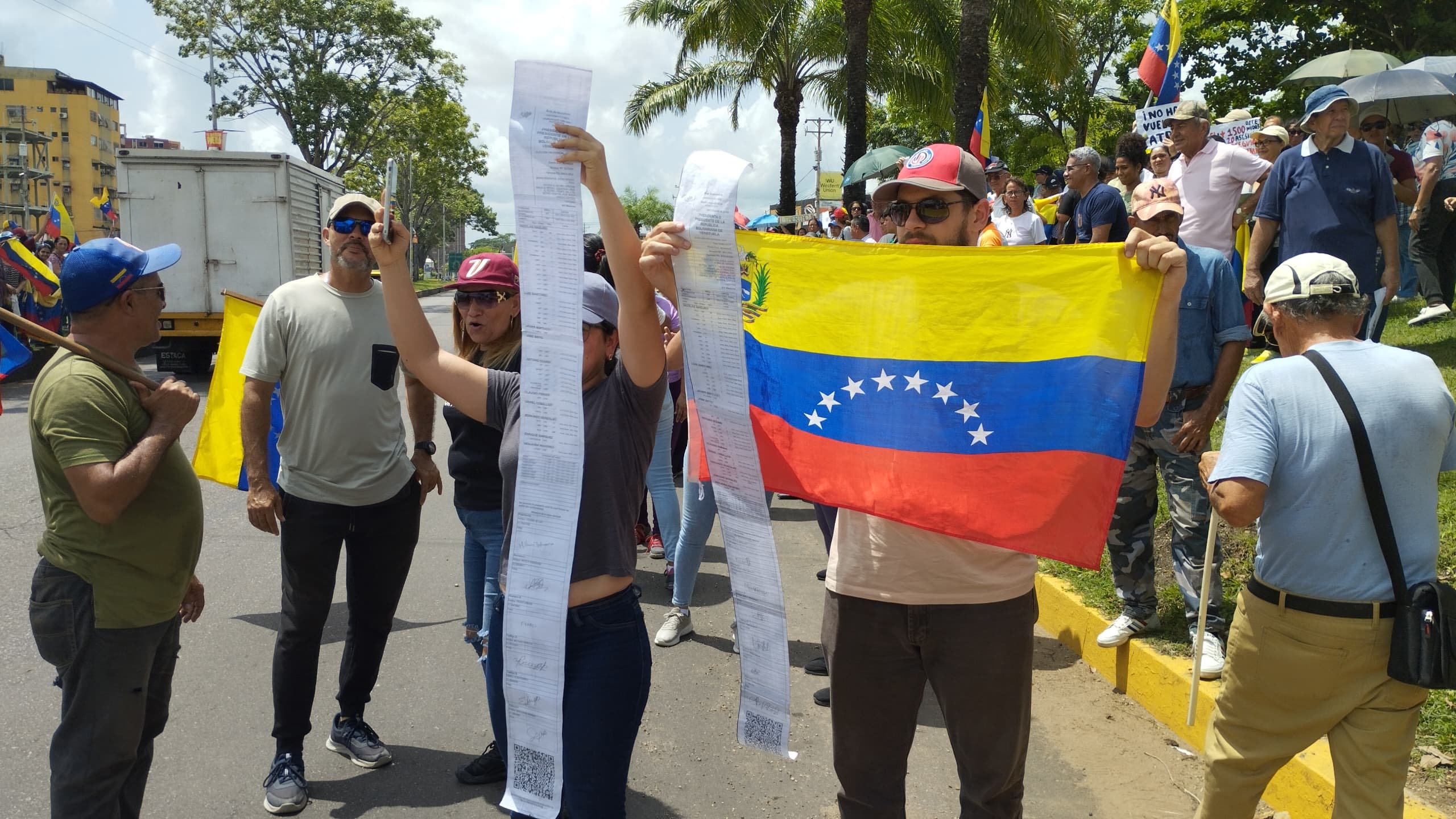 Al grito de libertad, ciudadanos se concentraron pacíficamente en Maturín