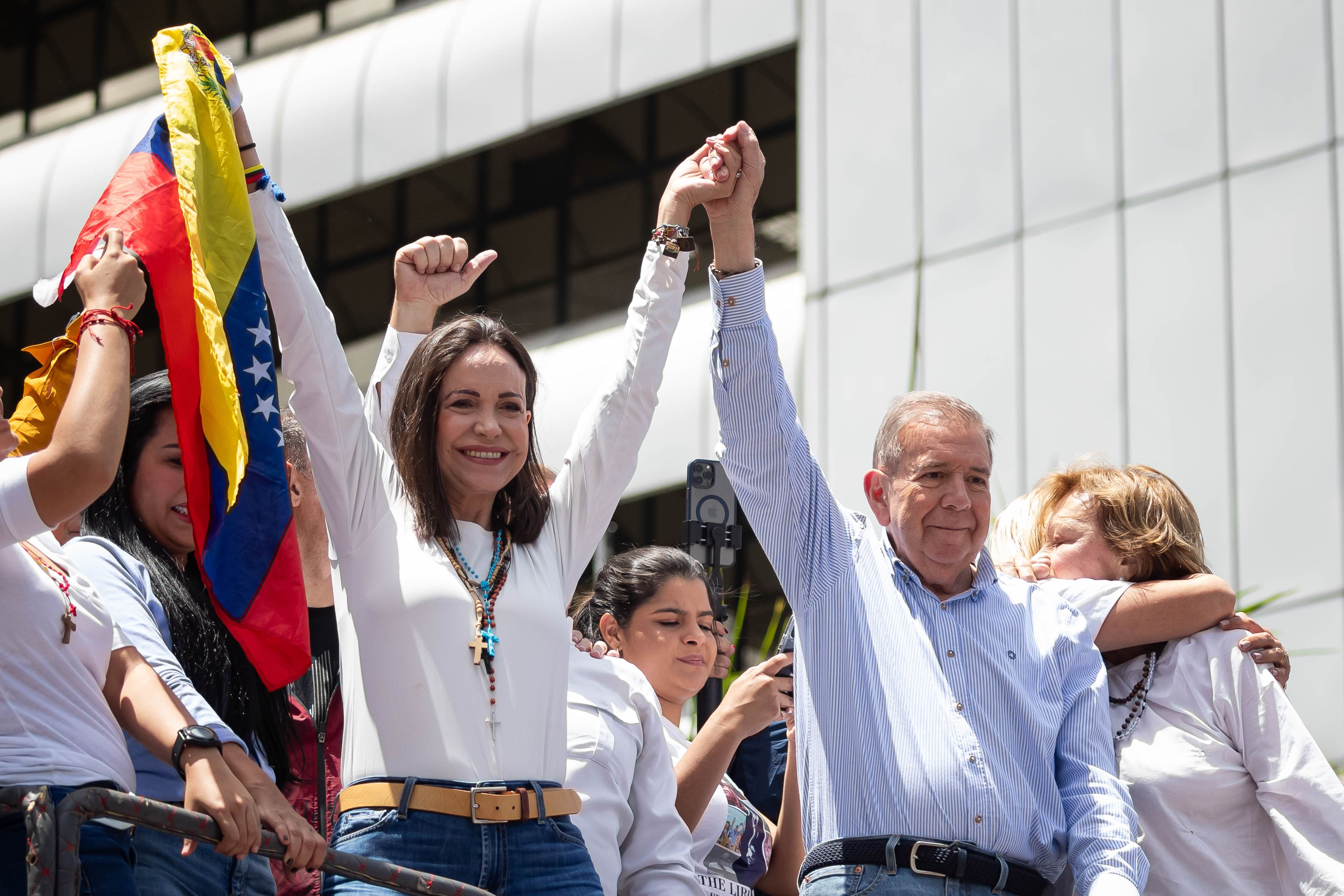 Grupo Idea condena persecución por el MP a Edmundo González y María Corina Machado