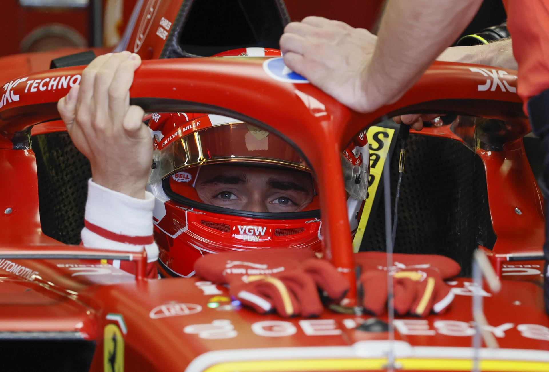 Charles Leclerc de Ferrari saldrá primero en el Gran Premio de Azerbaiyán