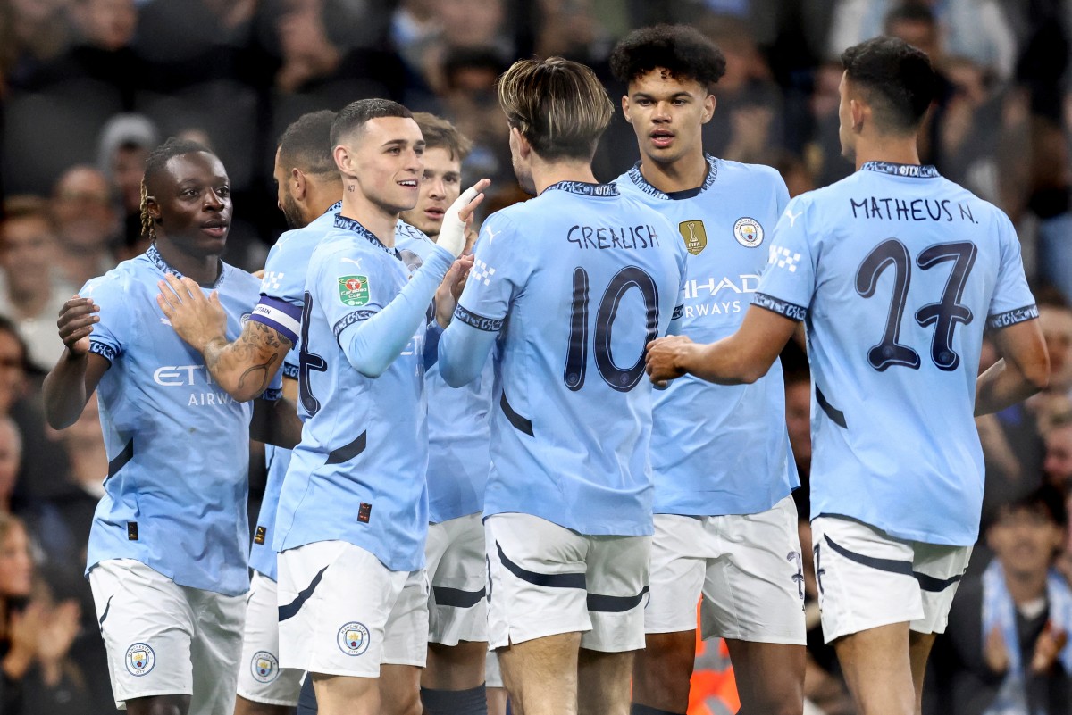 Manchester City liquidó al Watford para avanzar a octavos de la Copa de la Liga