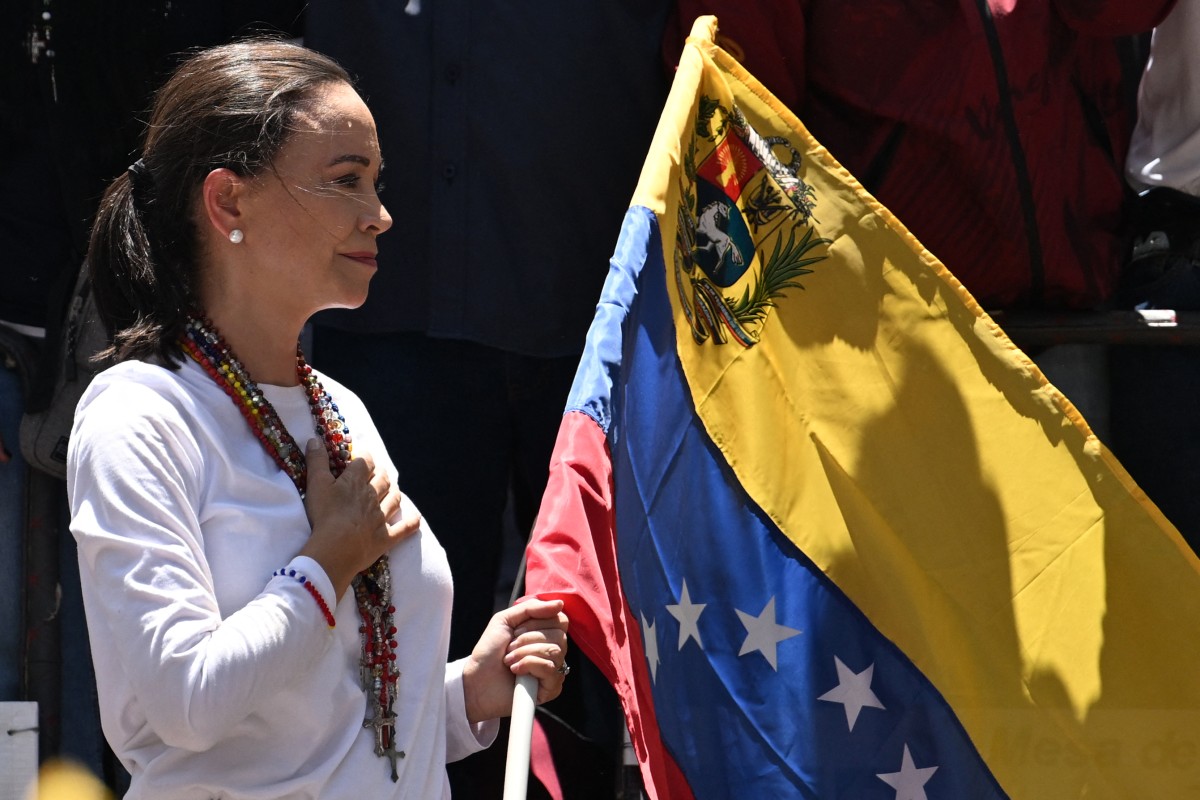 María Corina Machado felicitó a Donald Trump y le envió mensaje hacia la transición democrática