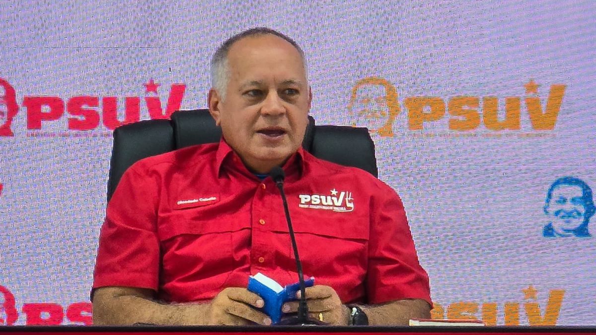 La lista: Diosdado Cabello decidió insultar a quien se le cruzaba por la mente durante su rueda de prensa