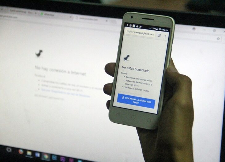 VE sin Filtro reportó caída de internet en 13 estados tras fuerte bajón eléctrico este #23Sep