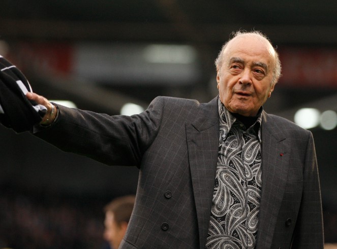 El fallecido magnate egipcio Mohamed Al Fayed es acusado de violación