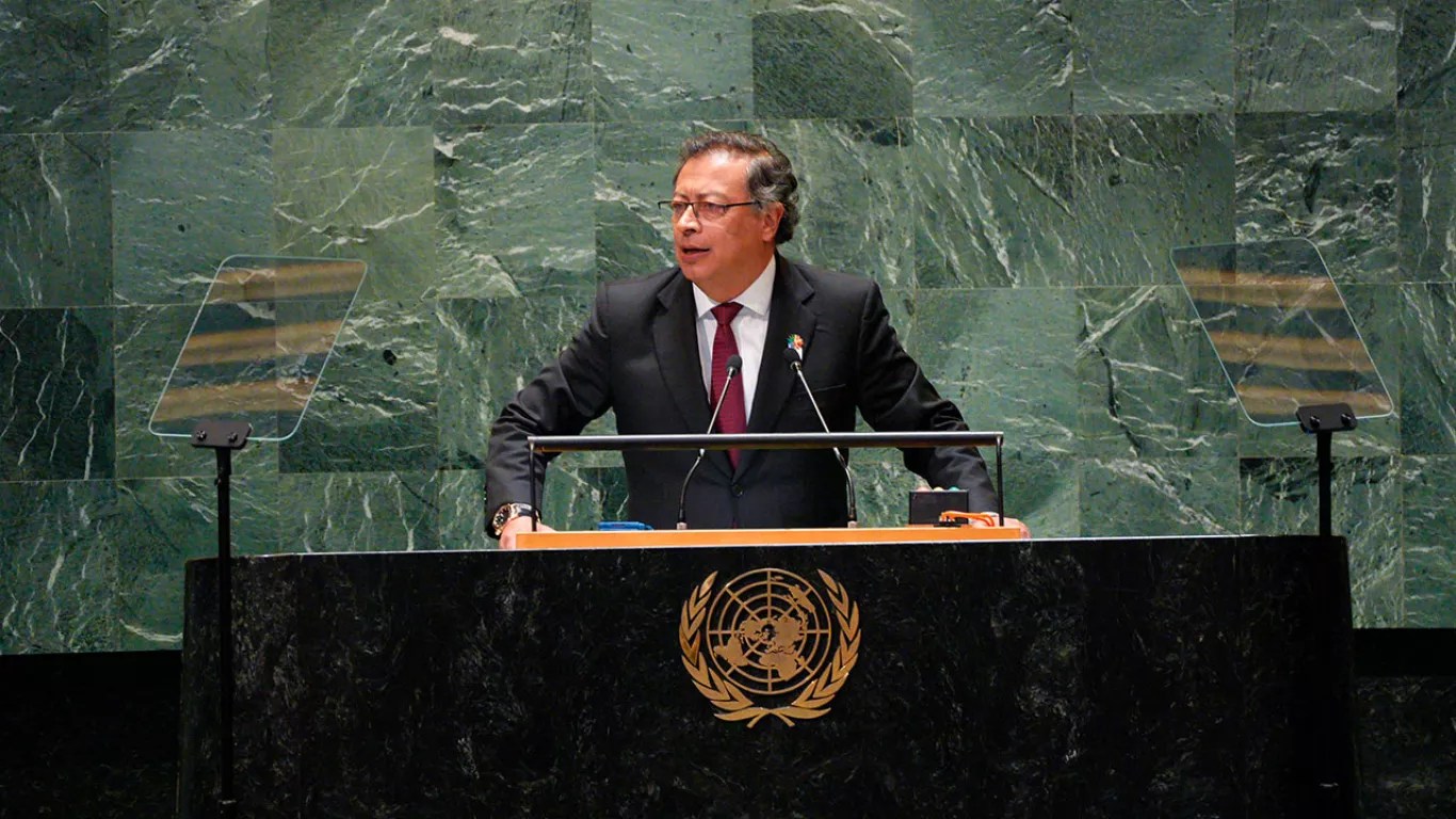 Gustavo Petro respondió a las críticas por callar en la ONU sobre la crisis venezolana