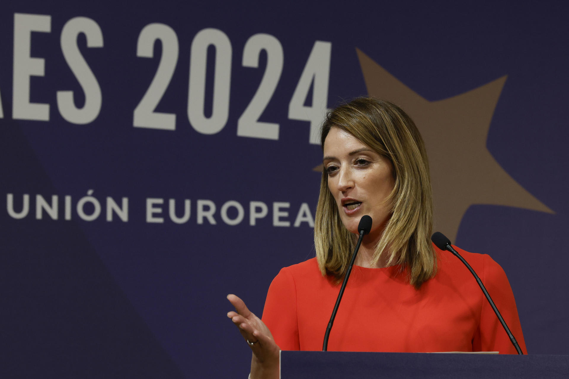 “Europa debe hacer mucho más por Venezuela”, dijo Roberta Metsola tras reunión con Edmundo González