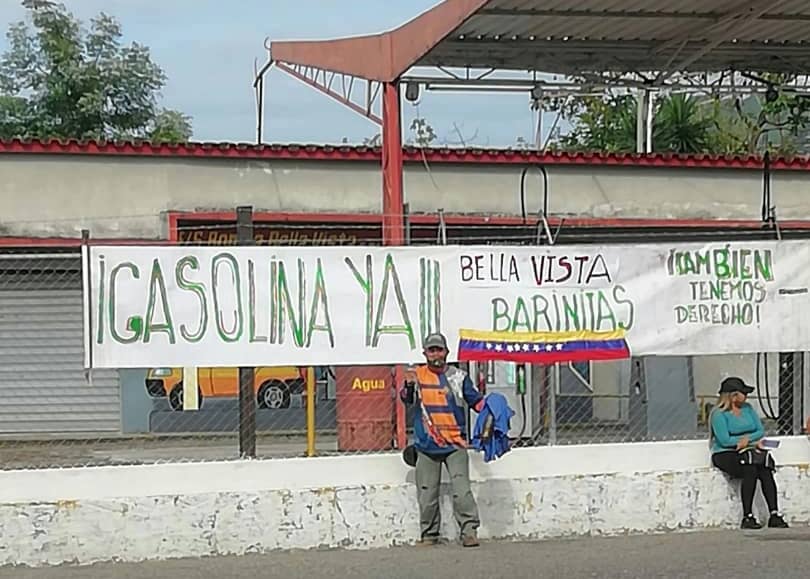 Persiste crisis de gasolina en Barinitas: despachan un máximo de 60 carros cada tres días