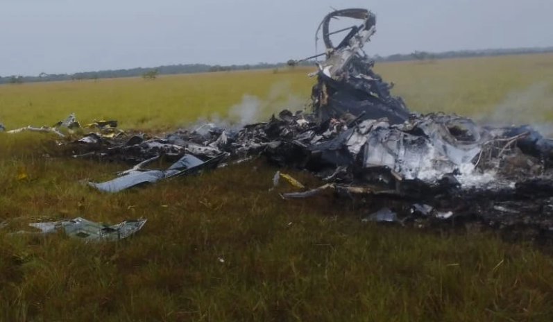 Fatal accidente de helicóptero de la Fuerza Aérea colombiana dejó al menos ocho militares muertos