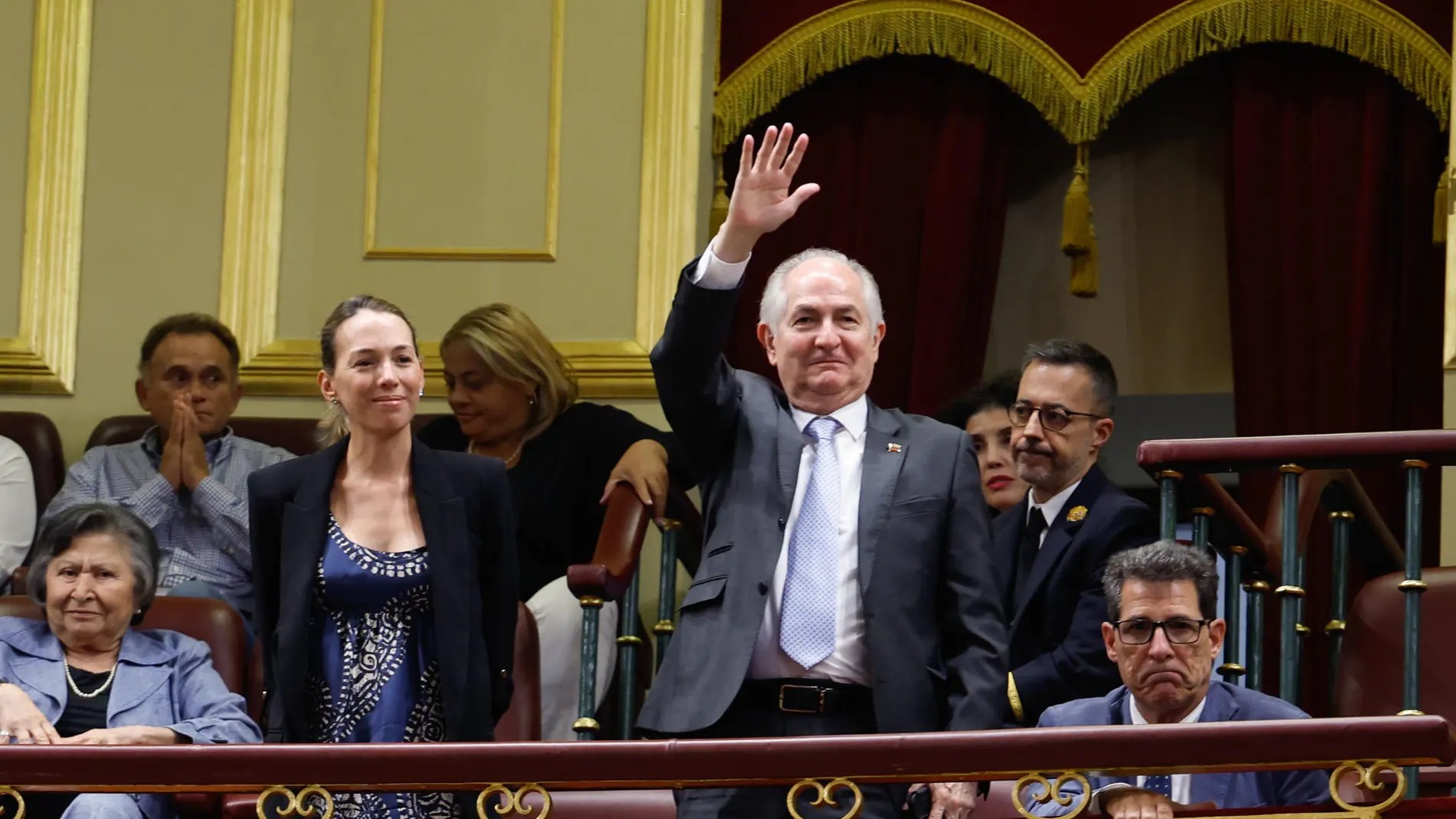 La hija de Edmundo González acude al debate sobre Venezuela del Congreso español